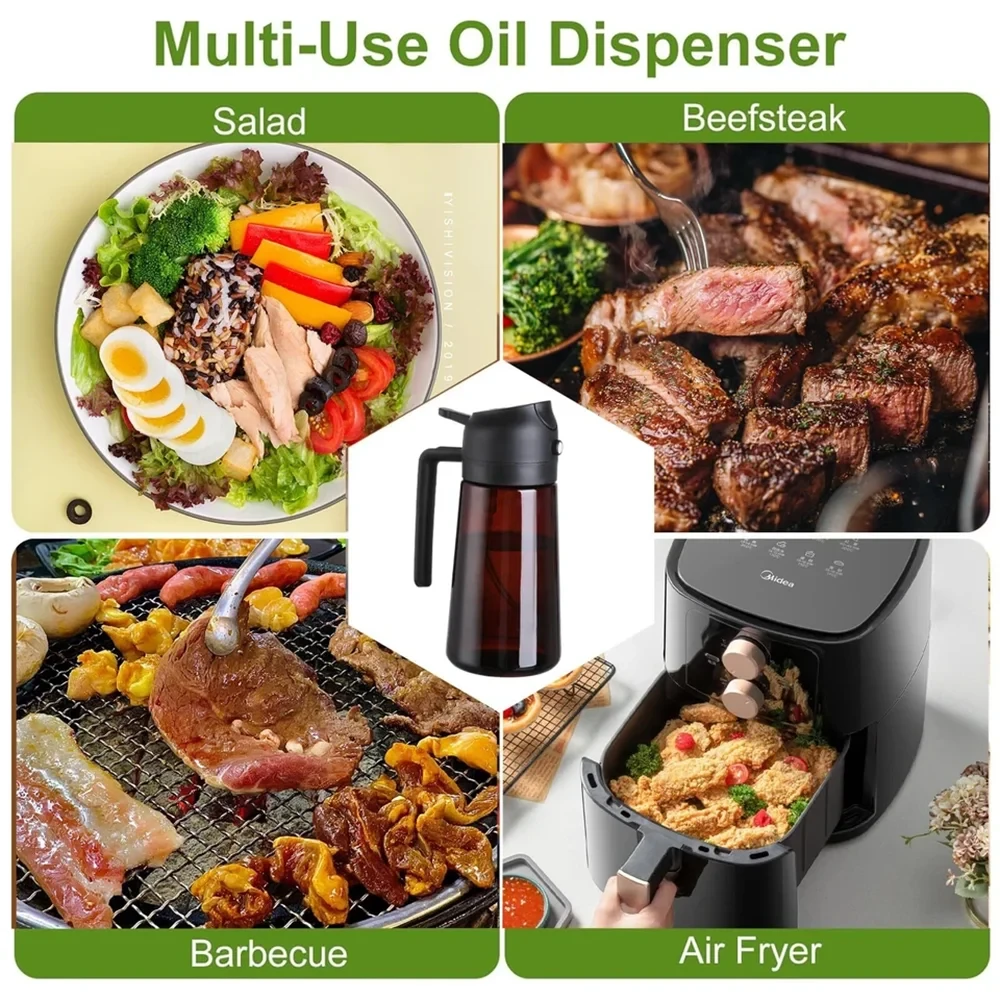 Glass Oil Dispenser Sprayer